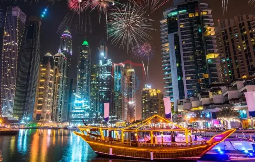 New Year Party In Dubai Marina